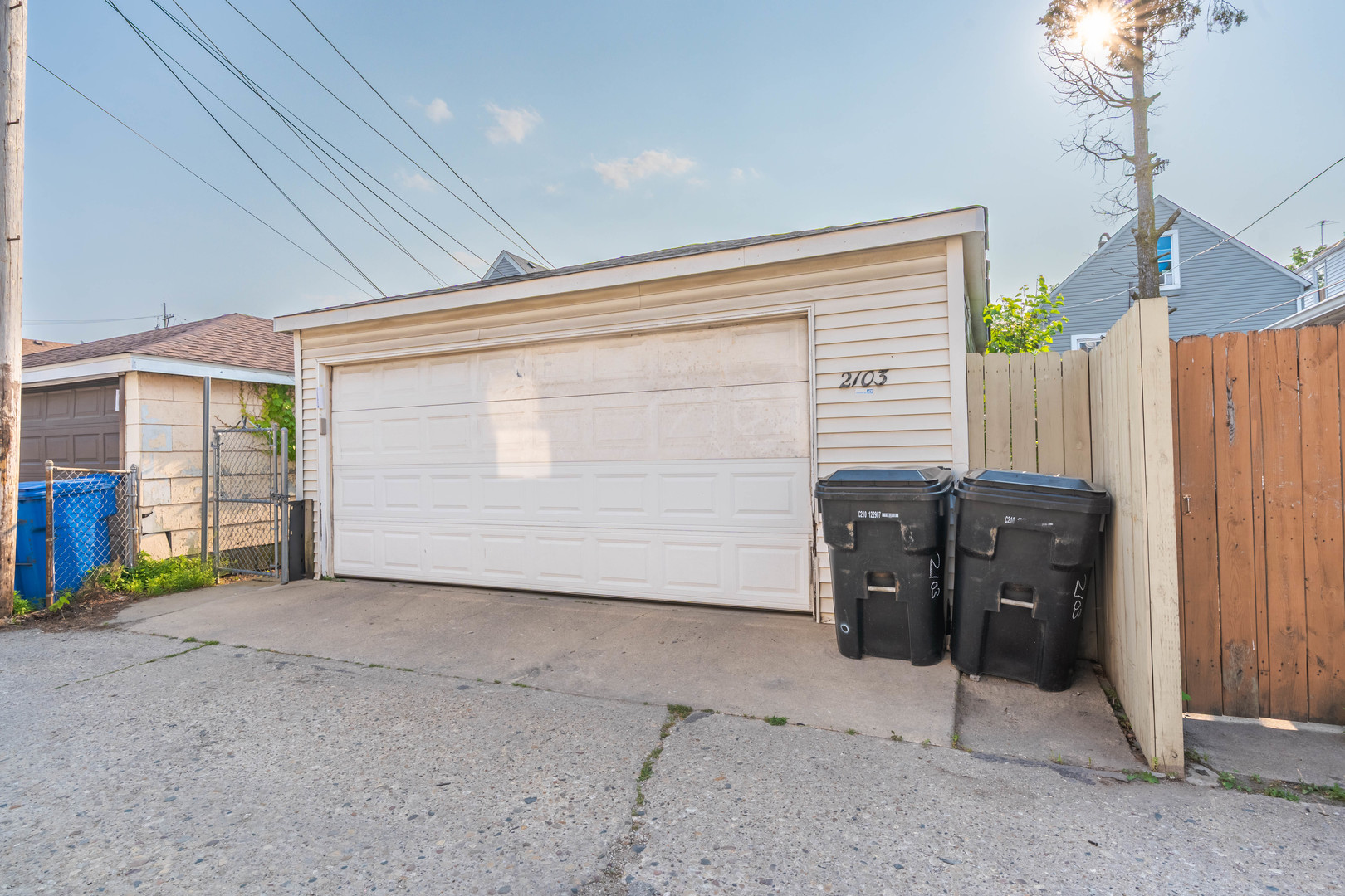 2103 North Long Avenue Chicago, IL 60639 - Photo 18 of 21 a view of a garage