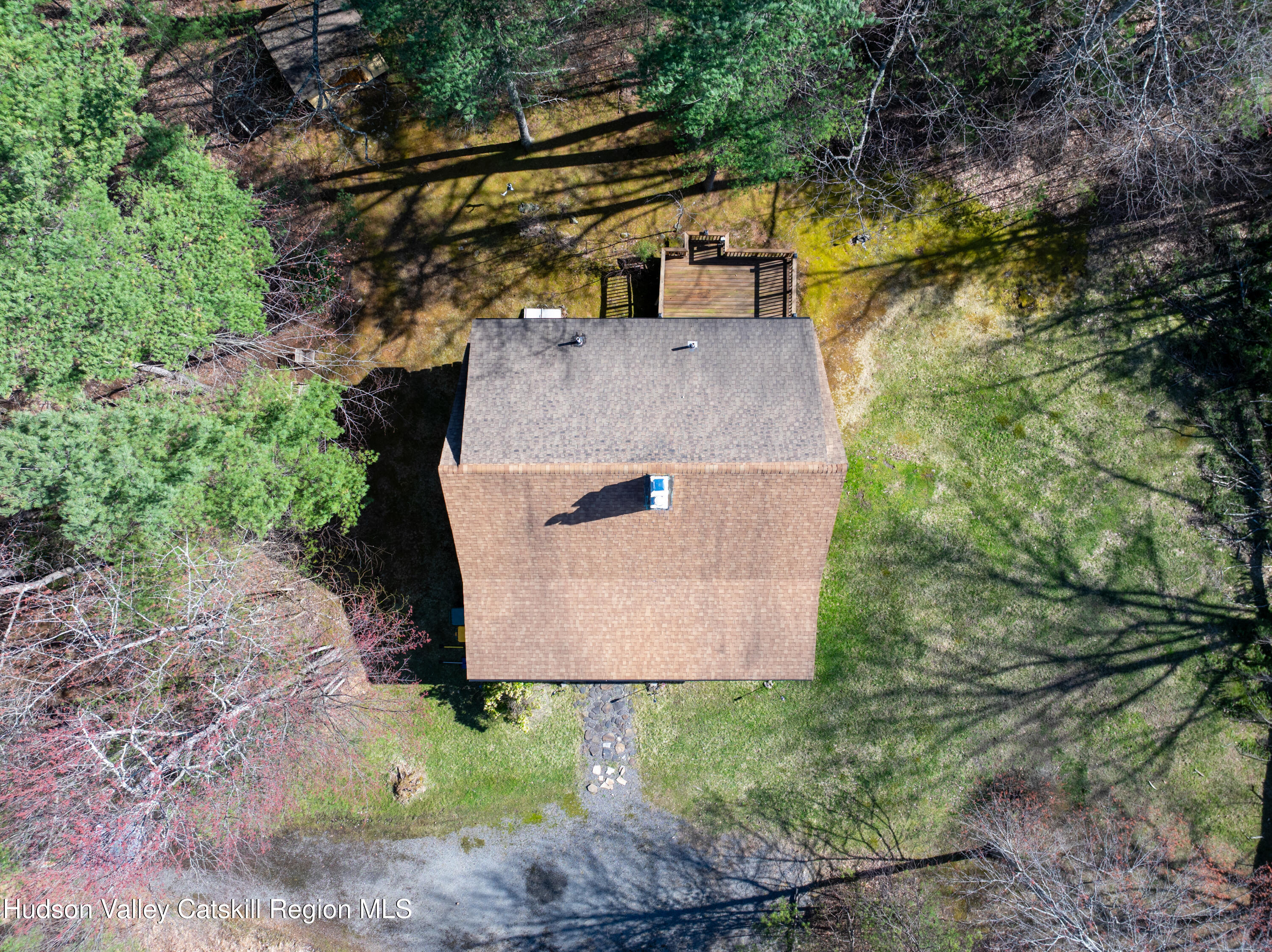 1311 Wittenberg Road Mount Tremper, NY 12457 - Photo 13 of 52 an aerial view of residential house with outdoor space