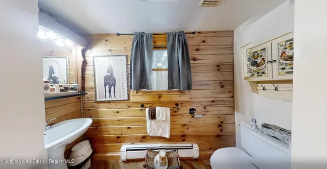 a view of a door and an outdoor space