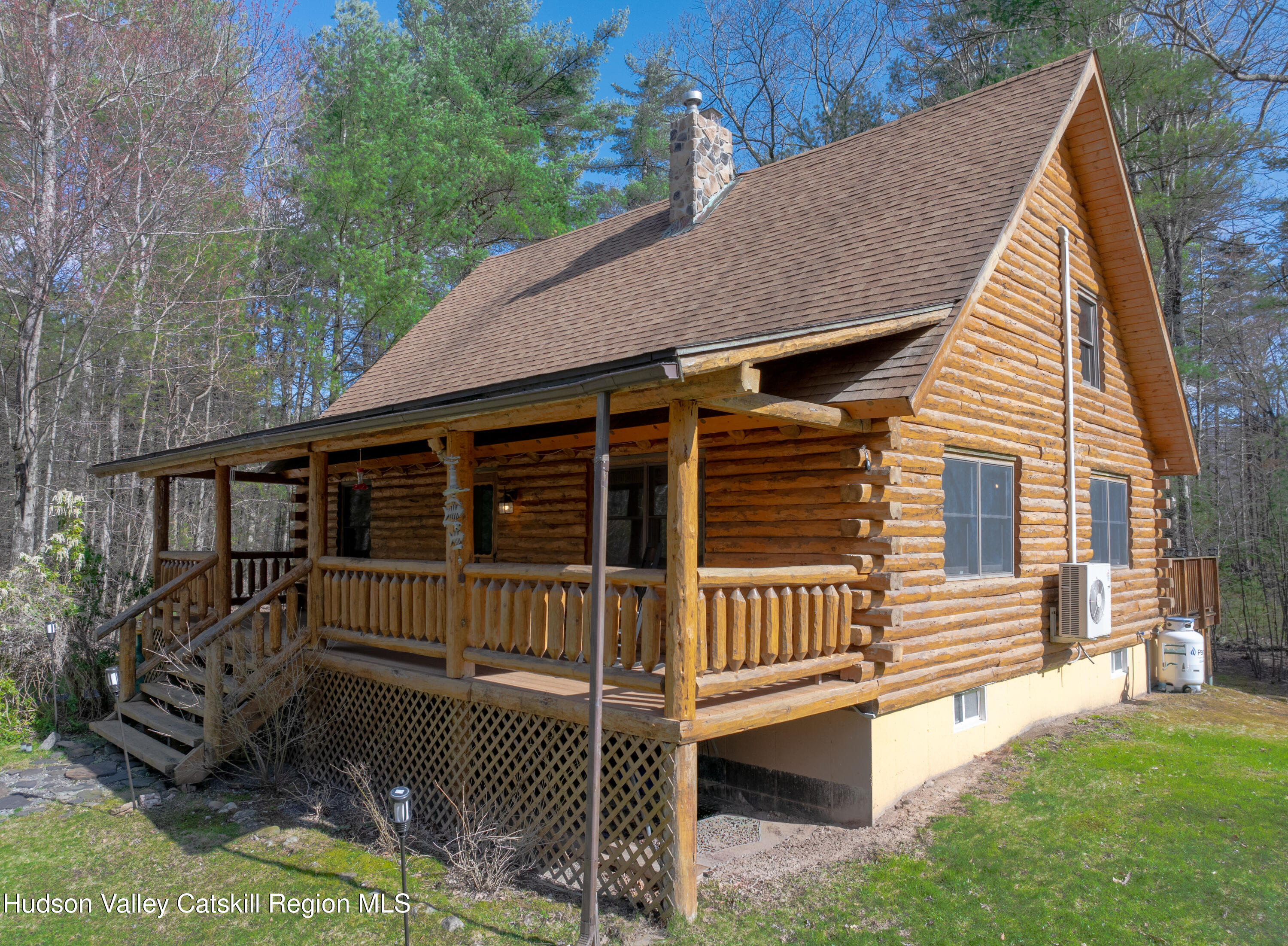 1311 Wittenberg Road Mount Tremper, NY 12457 - Photo 2 of 52 a view of a house with a deck and a yard