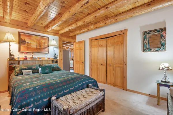 a view of wooden deck