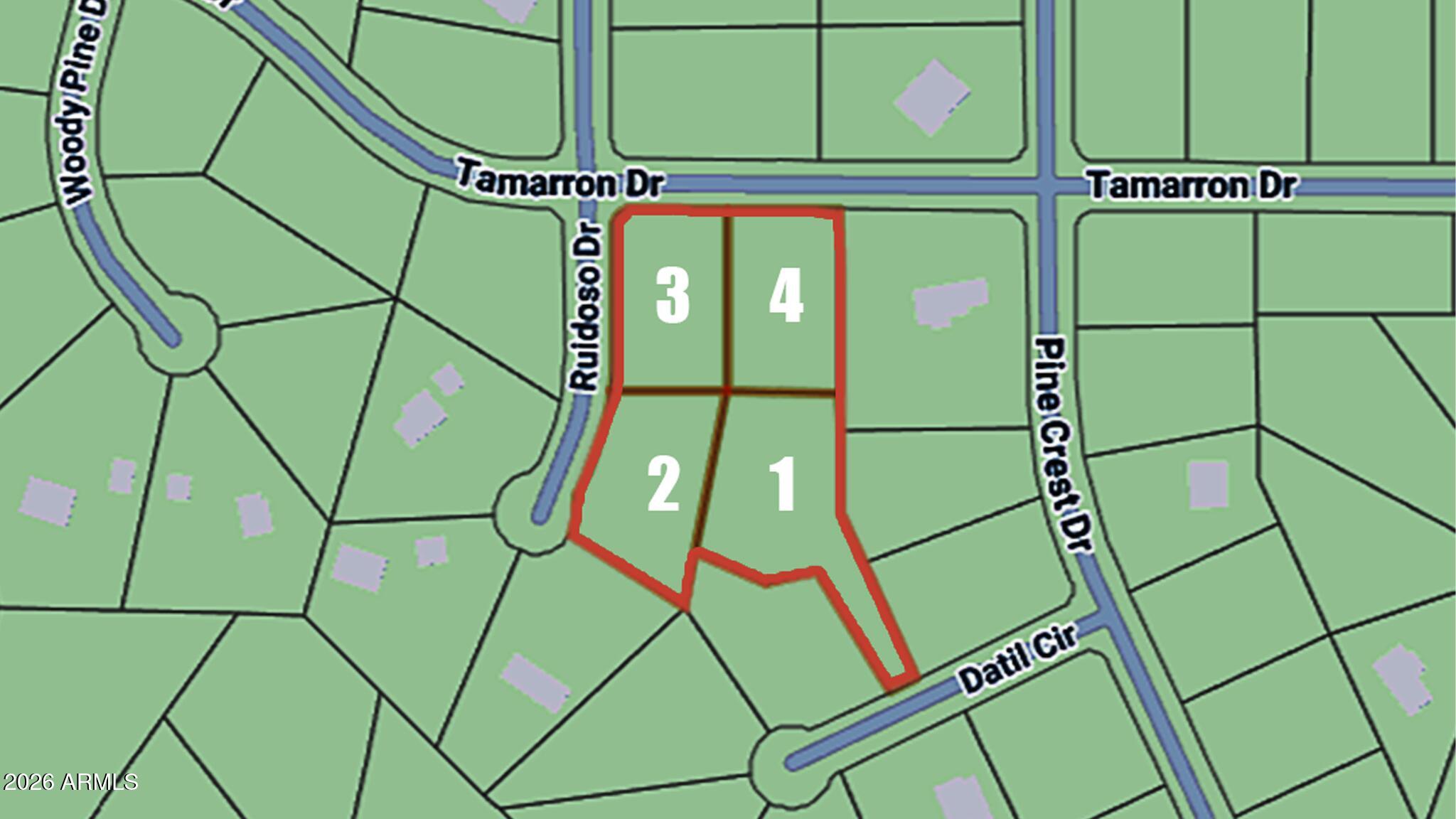 5527 Datil Circle, Unit 325 Happy Jack, AZ 86024 - Photo 4 of 21 a close up of a street sign