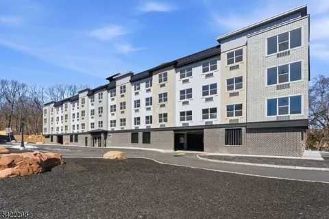 a large building with a street
