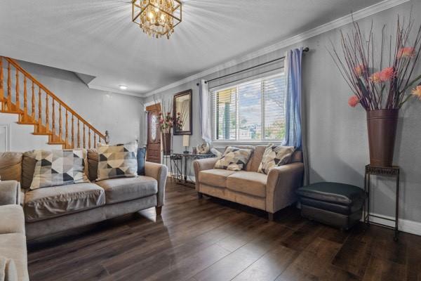 1401 Apache Street Arlington, TX 76012 - Photo 10 of 17 a living room with furniture a fireplace and a large window