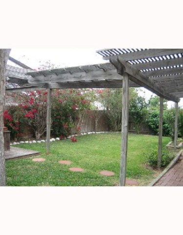 5210 Lethaby Drive Corpus Christi, TX 78413 - Photo 5 of 5 a view of a porch with a backyard