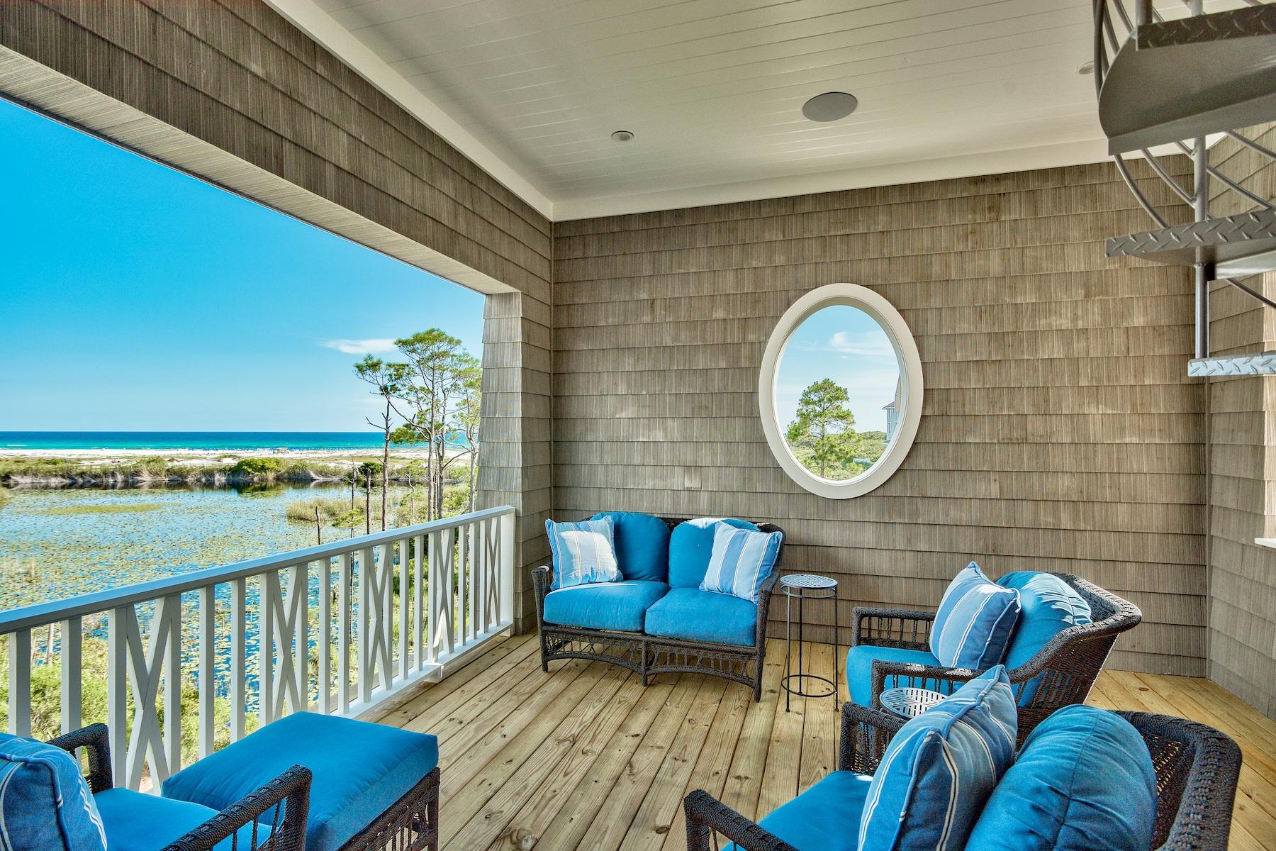 116 Compass Point Way Watersound, FL 32461 - Photo 8 of 33 a view of a chairs and a table in a balcony