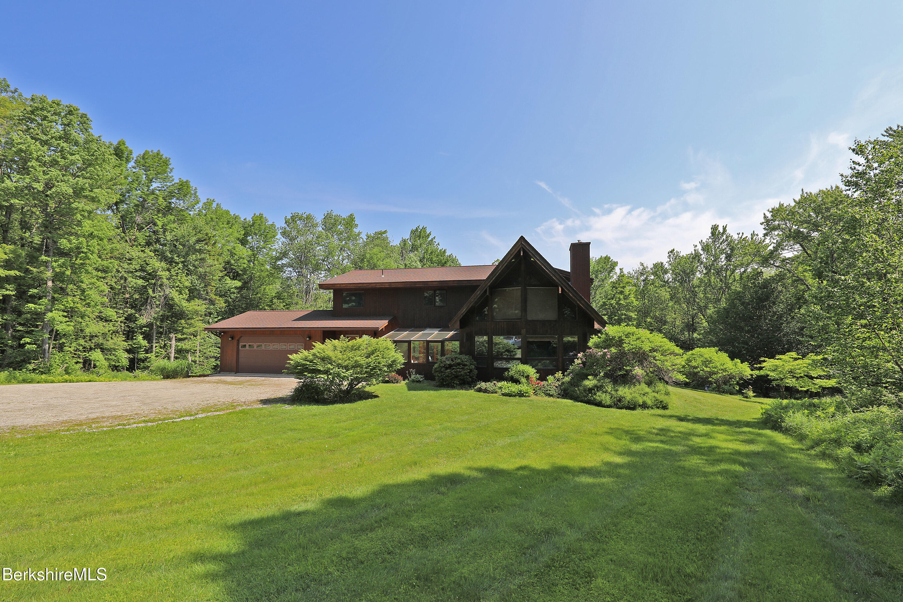 707 Benton Hill Road Becket, MA 01223 - Photo 54 of 56 Expanded View Front of Home