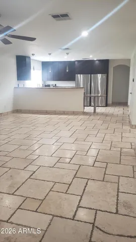 a view of empty room