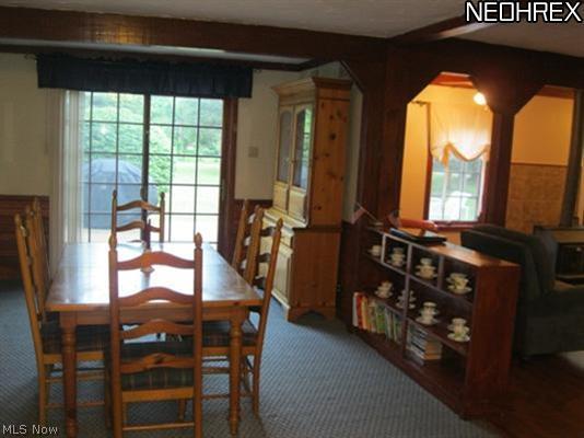 8091 Bainbridge Road Chagrin Falls, OH 44023 - Photo 2 of 24 Dining room with gorgeous views of the land.