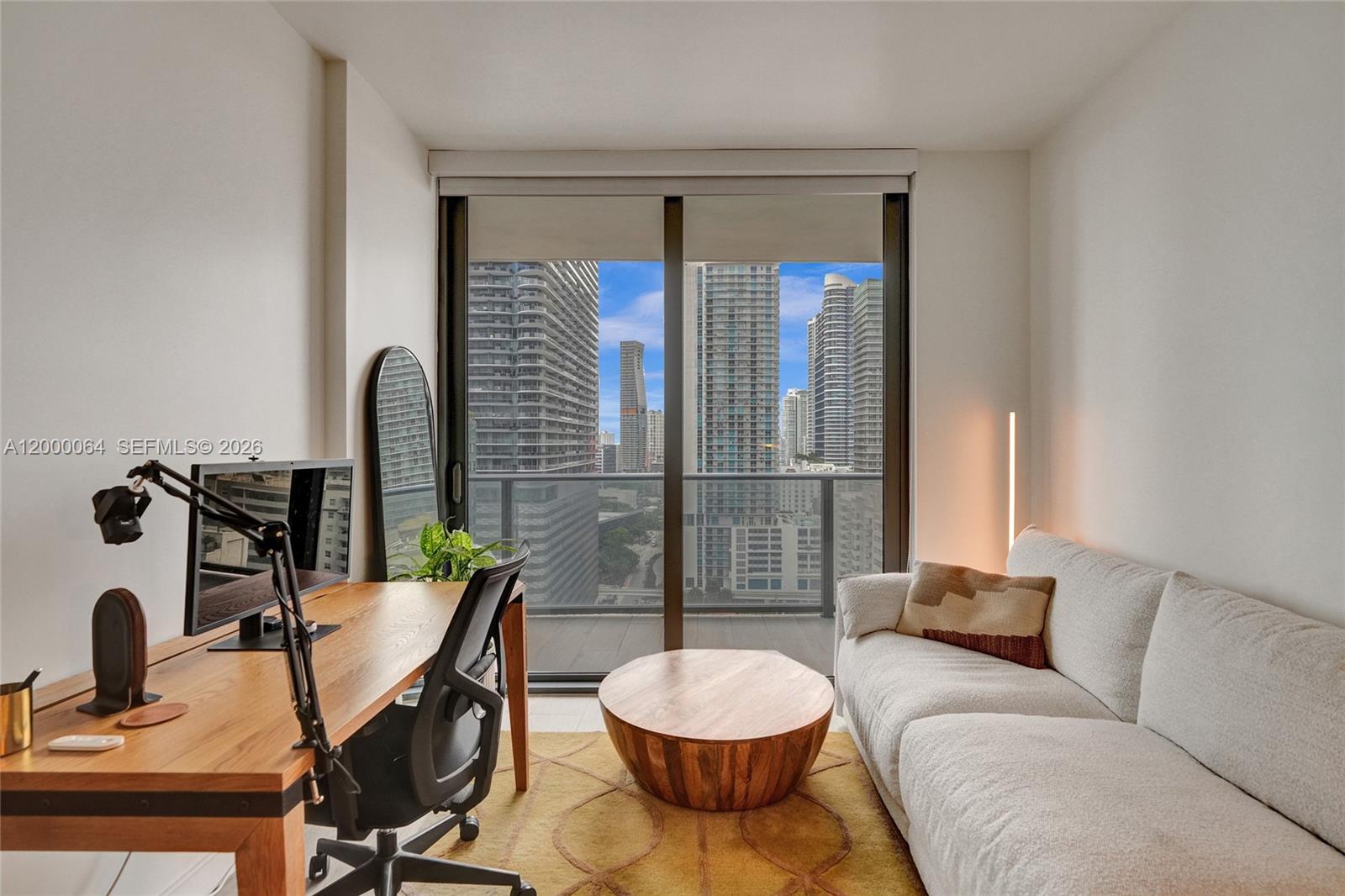 45 Southwest 9th Street, Unit 1803 Miami, FL 33130 - Photo 7 of 39 2ND BEDROOM CONVERTED INTO OFFICE