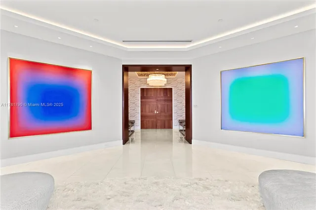 a view of an entryway