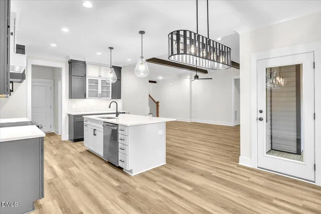 wooden floor in an empty room