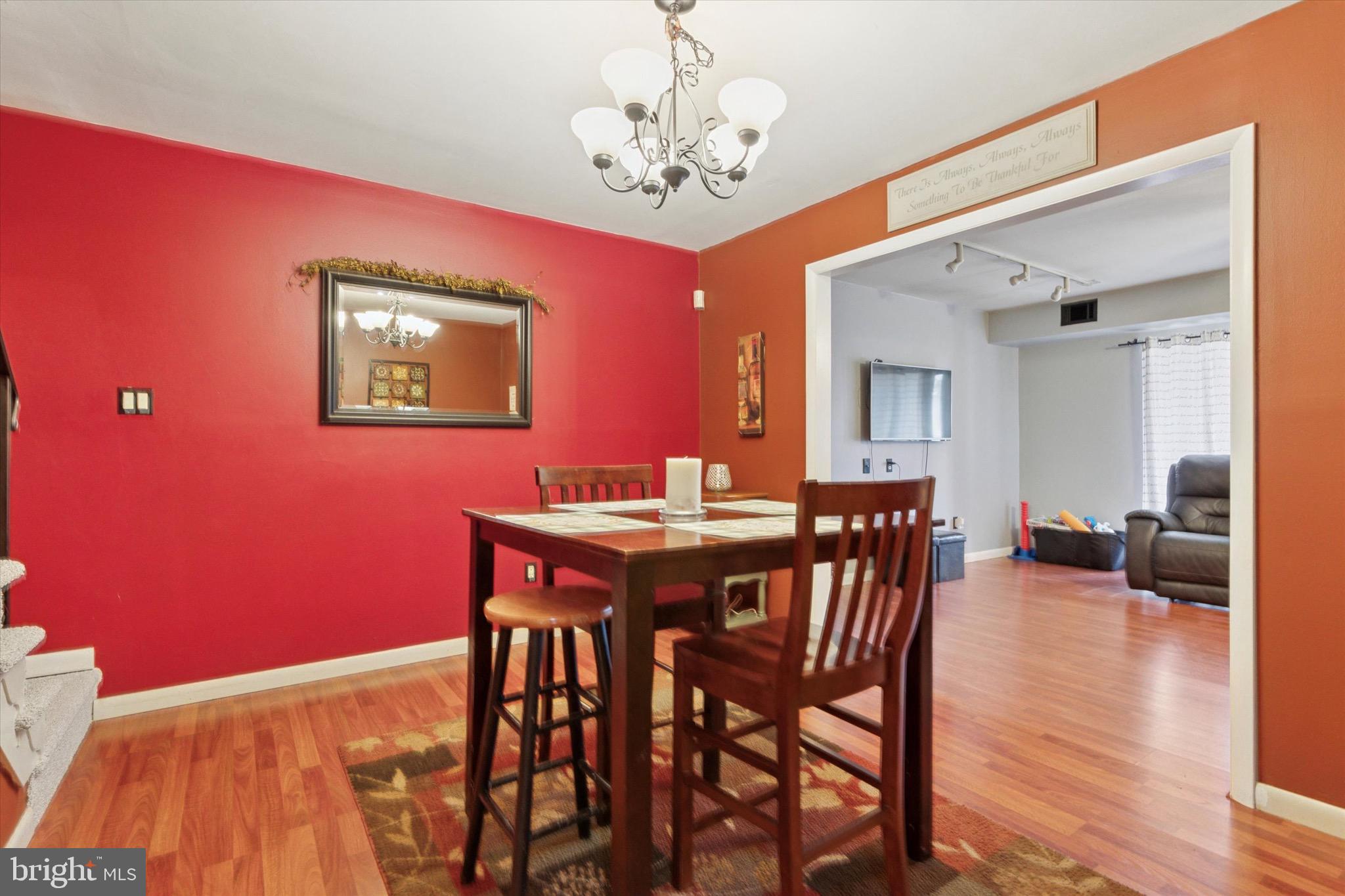 96 Providence Forge Road Royersford, PA 19468 - Photo 7 of 22 a view of a dining room with furniture and wooden floor
