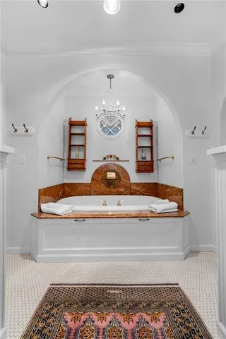 a view of a bathroom