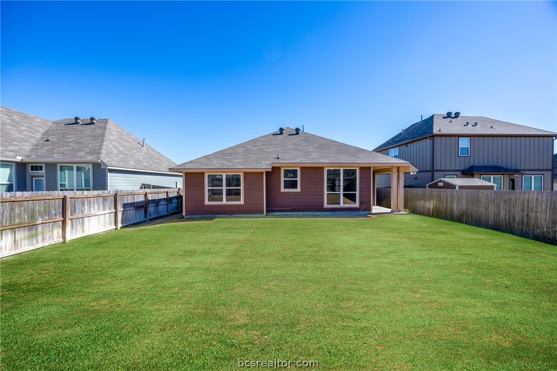 1012 Old Vine Road Brenham, TX 77833 - Photo 13 of 22 a view of a yard in front of a house