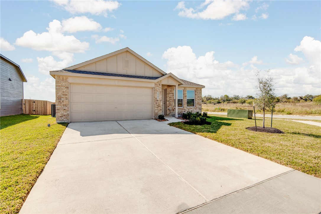 2441 Rooke Road Bryan, TX 77807 - Photo 3 of 23 a view of a house with a swimming pool and a outdoor space