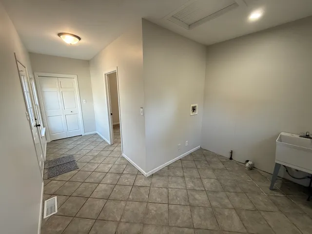 a view of a storage & utility room