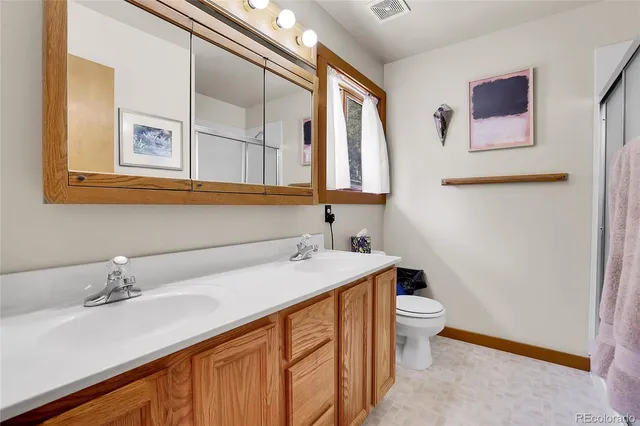 a bathroom with a sink and a toilet