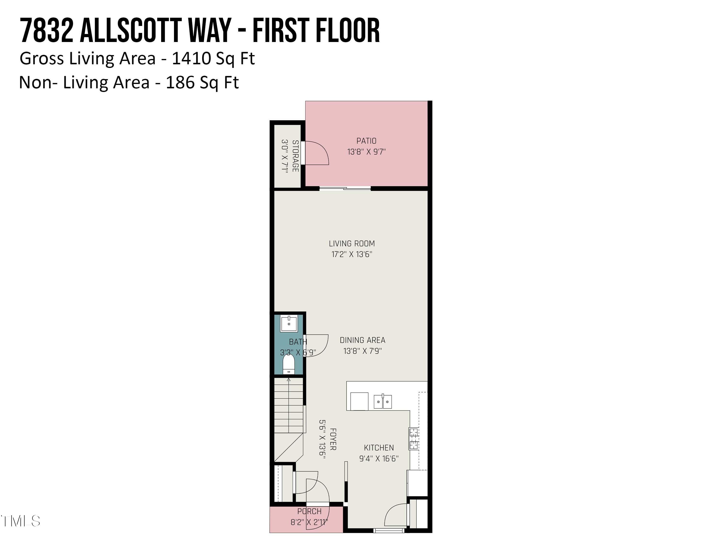 7832 Allscott Way Raleigh, NC 27612 - Photo 30 of 33 First Floor