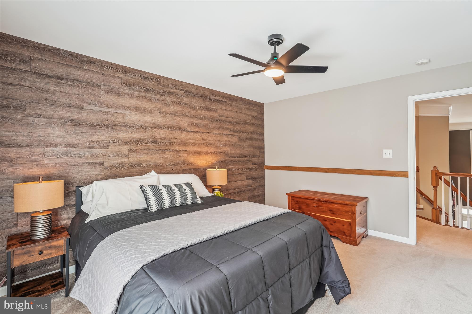 42925 Ellzey Drive Broadlands, VA 20148 - Photo 57 of 96 a bedroom with a bed and painting on the wall