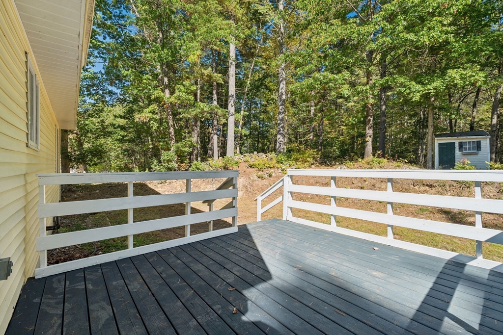 16 Captain Danforth Lane Amherst, NH 03031 - Photo 28 of 30 a view of a balcony with an outdoor space