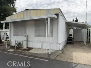 a view of a house with a garage