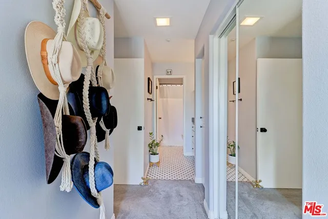 a view of walk in closet