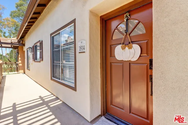 a view of a entryway