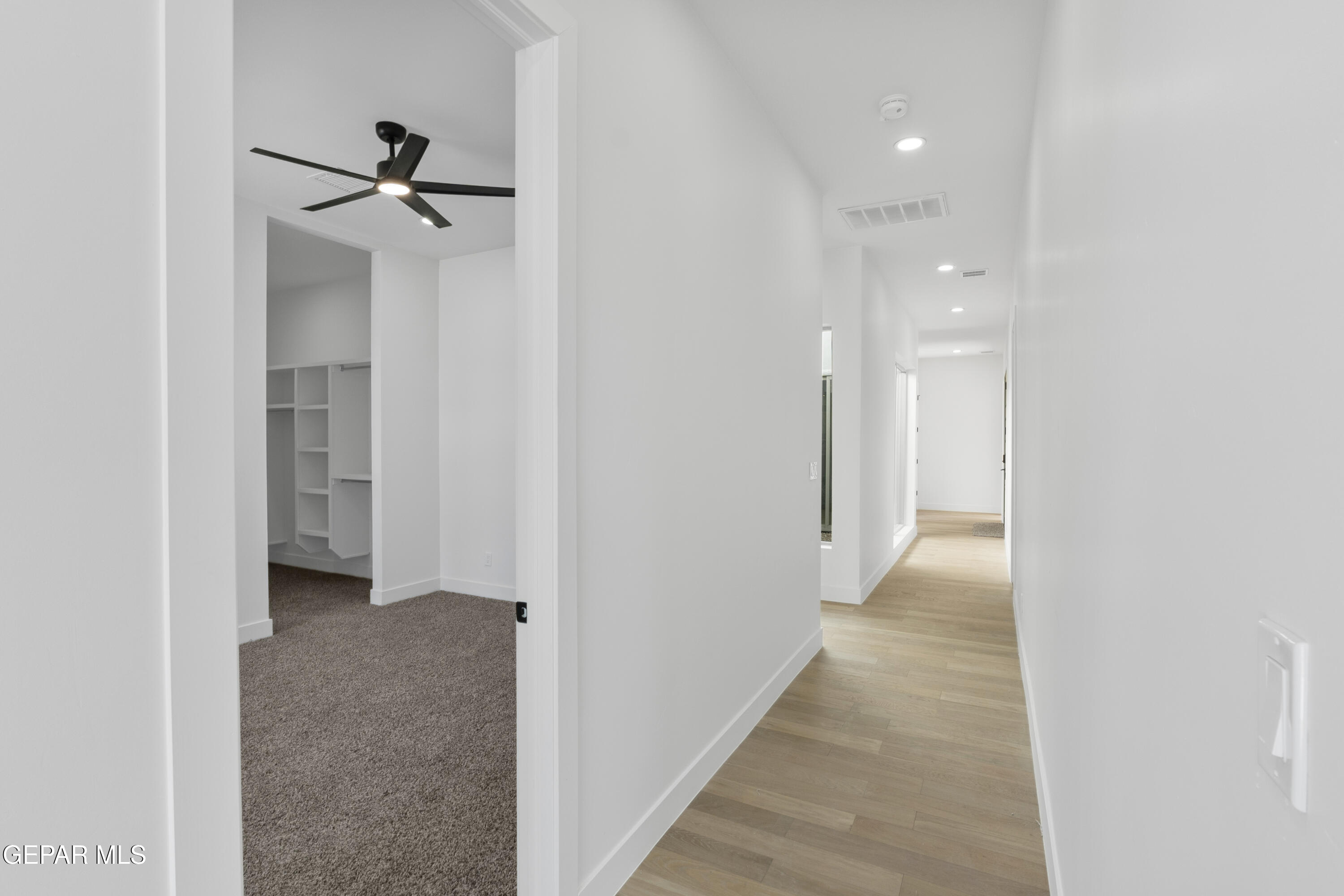 5659 Rio Bonito Circle El Paso, TX 79932 - Photo 34 of 55 a view of a hallway with a closet