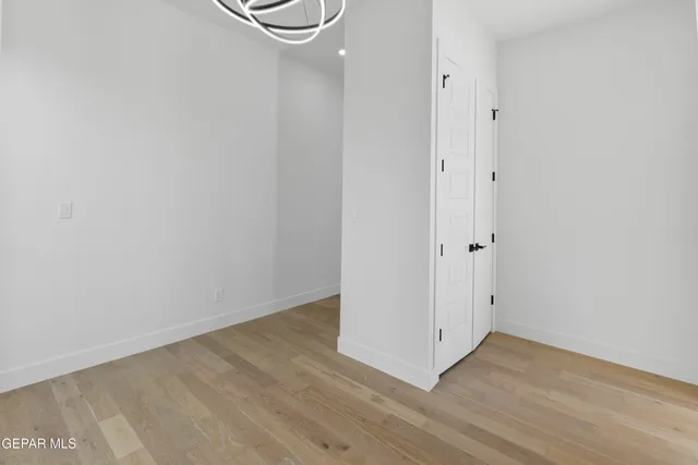 wooden floor in an empty room