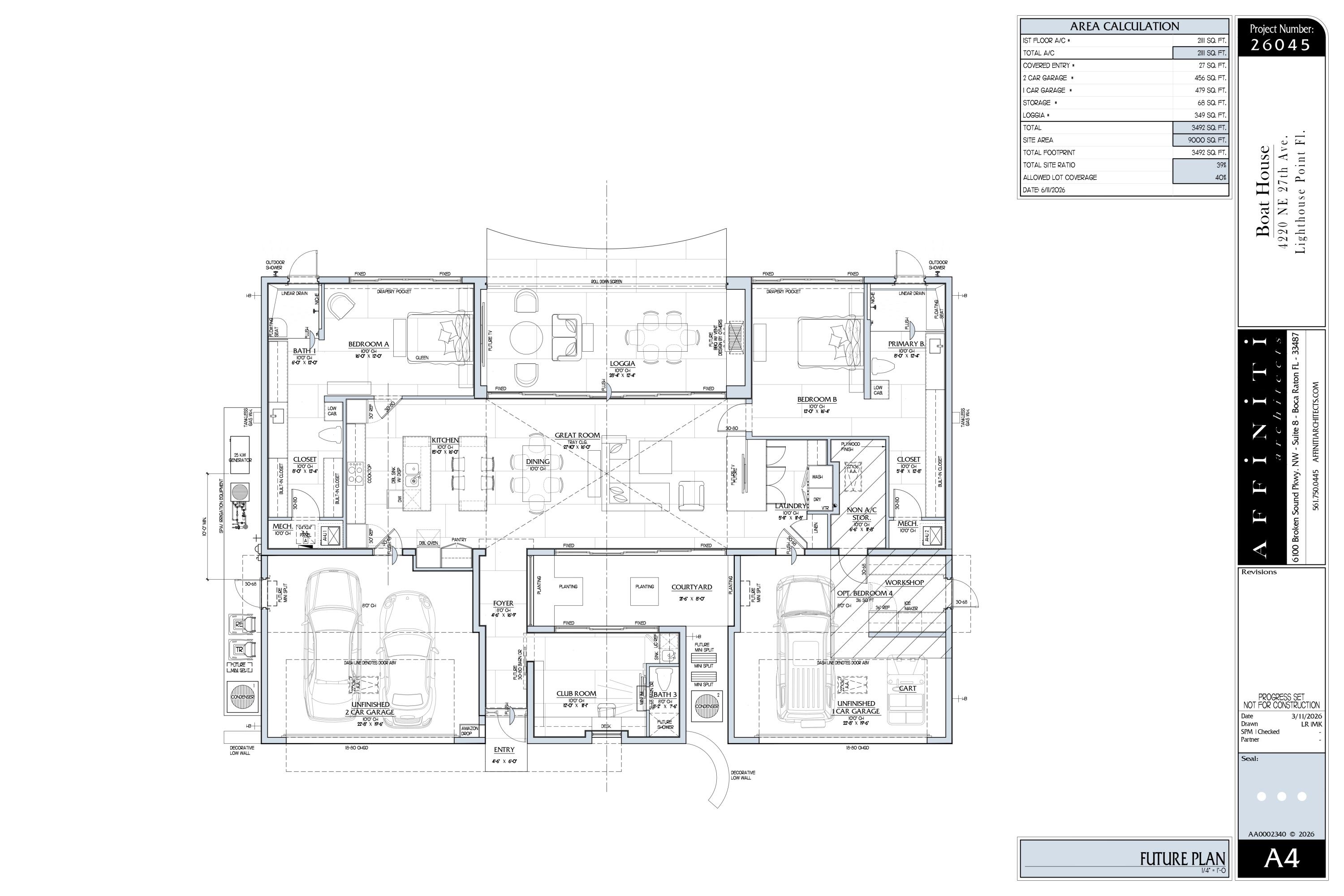 4020 Northeast 24th Avenue Lighthouse Point, FL 33064 - Photo 13 of 13 Future floorplan
