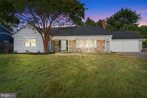 front view of house with a yard