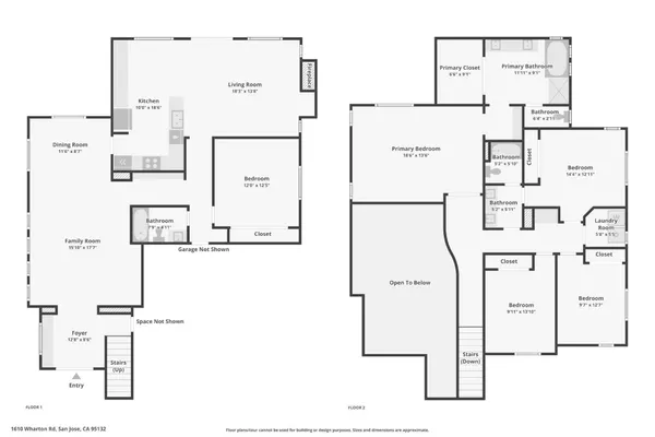 $1,999,000 | 1610 Wharton Road, San Jose, CA 95132