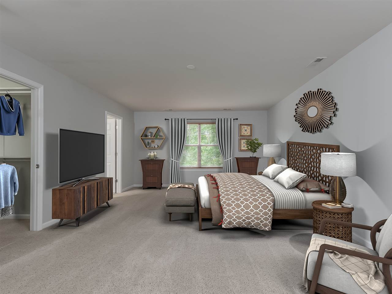 3014 Kilarney Ridge Loop Cary, NC 27511 - Photo 21 of 30 Master BR Virtually Staged