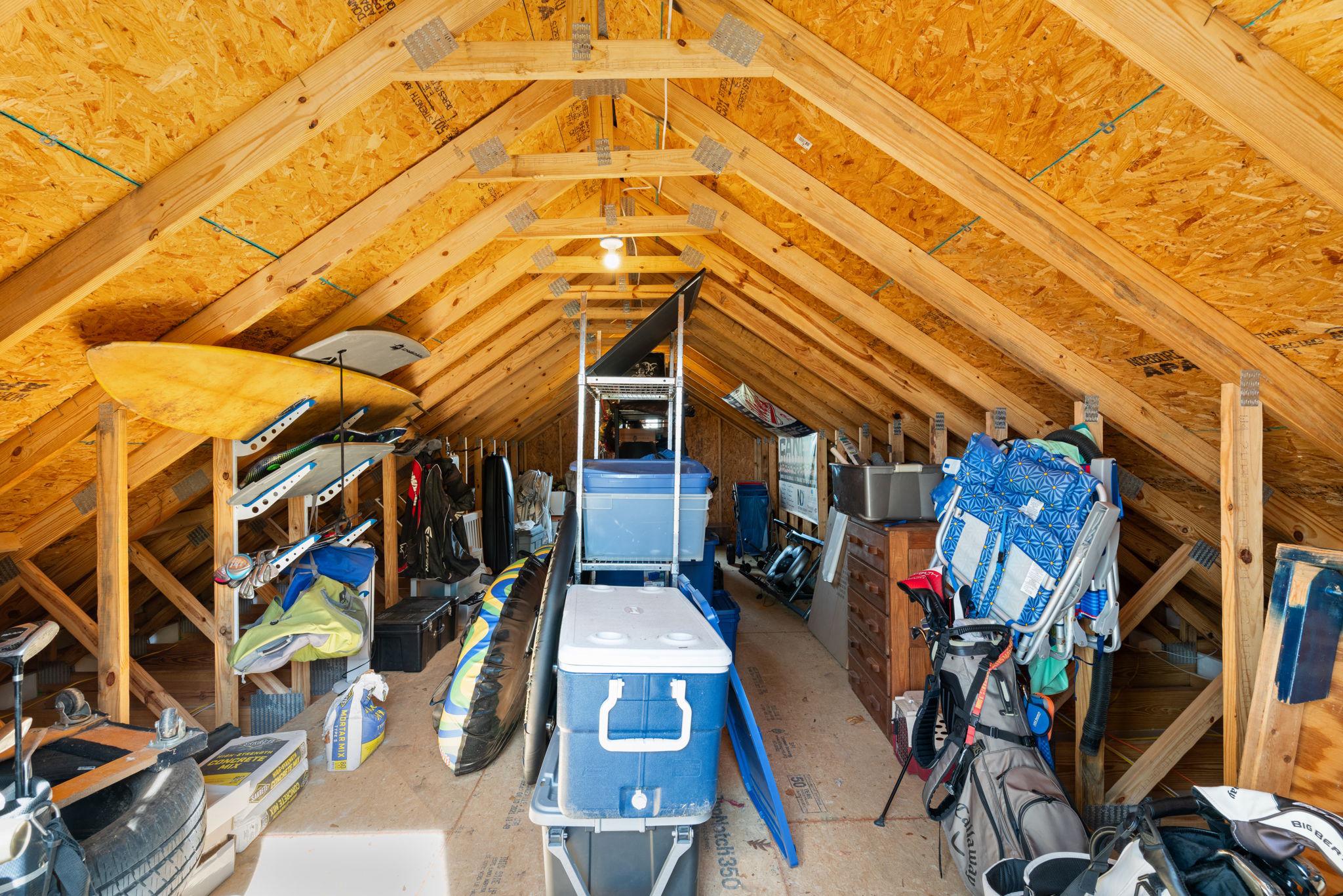 19728 Gleedsville Road Leesburg, VA 20175 - Photo 58 of 61 Garage second level storage
