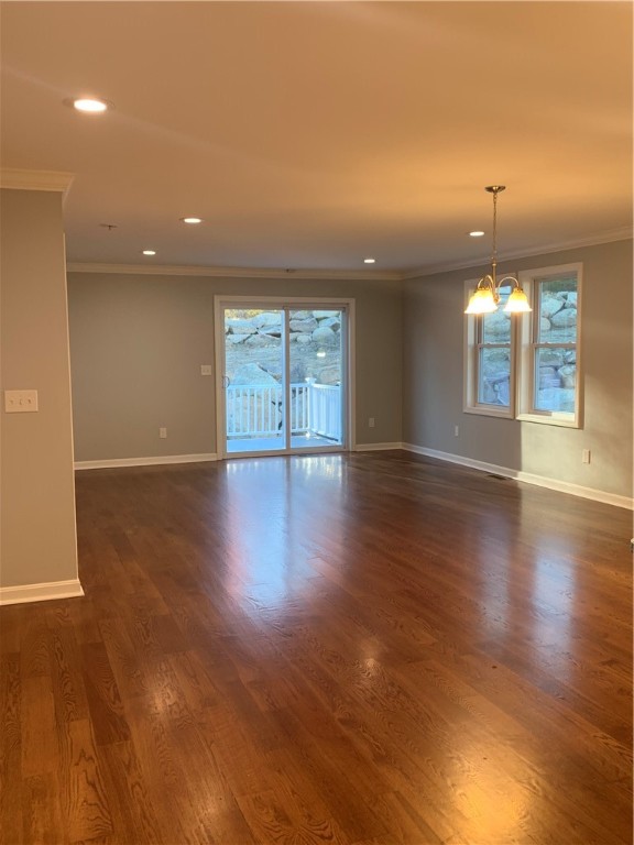 1520 Chopmist Hill Road Scituate, RI 02857 - Photo 2 of 11 Living/Dining/Kitchen and hallway feature floating floors.