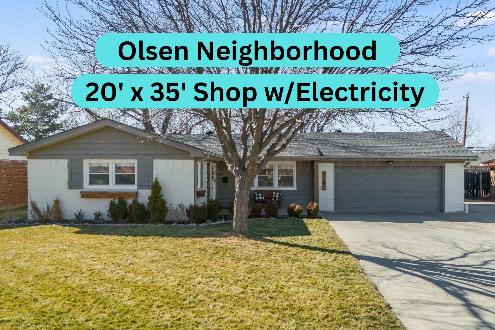 3128 Nebraska Street Amarillo, TX 79106 - Photo 1 of 34 a front view of a house with sign board