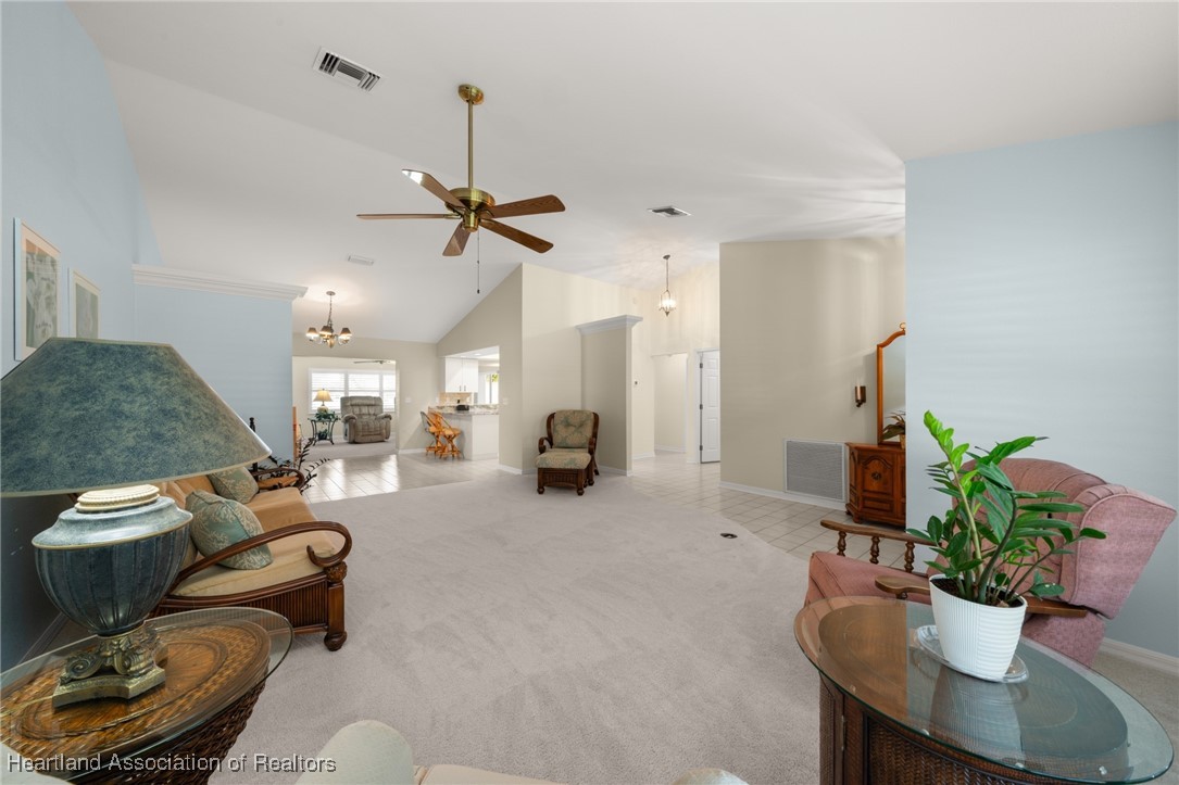 4500 Del Rio Court Sebring, FL 33875 - Photo 32 of 32 Split floor plan and cathedral ceiling