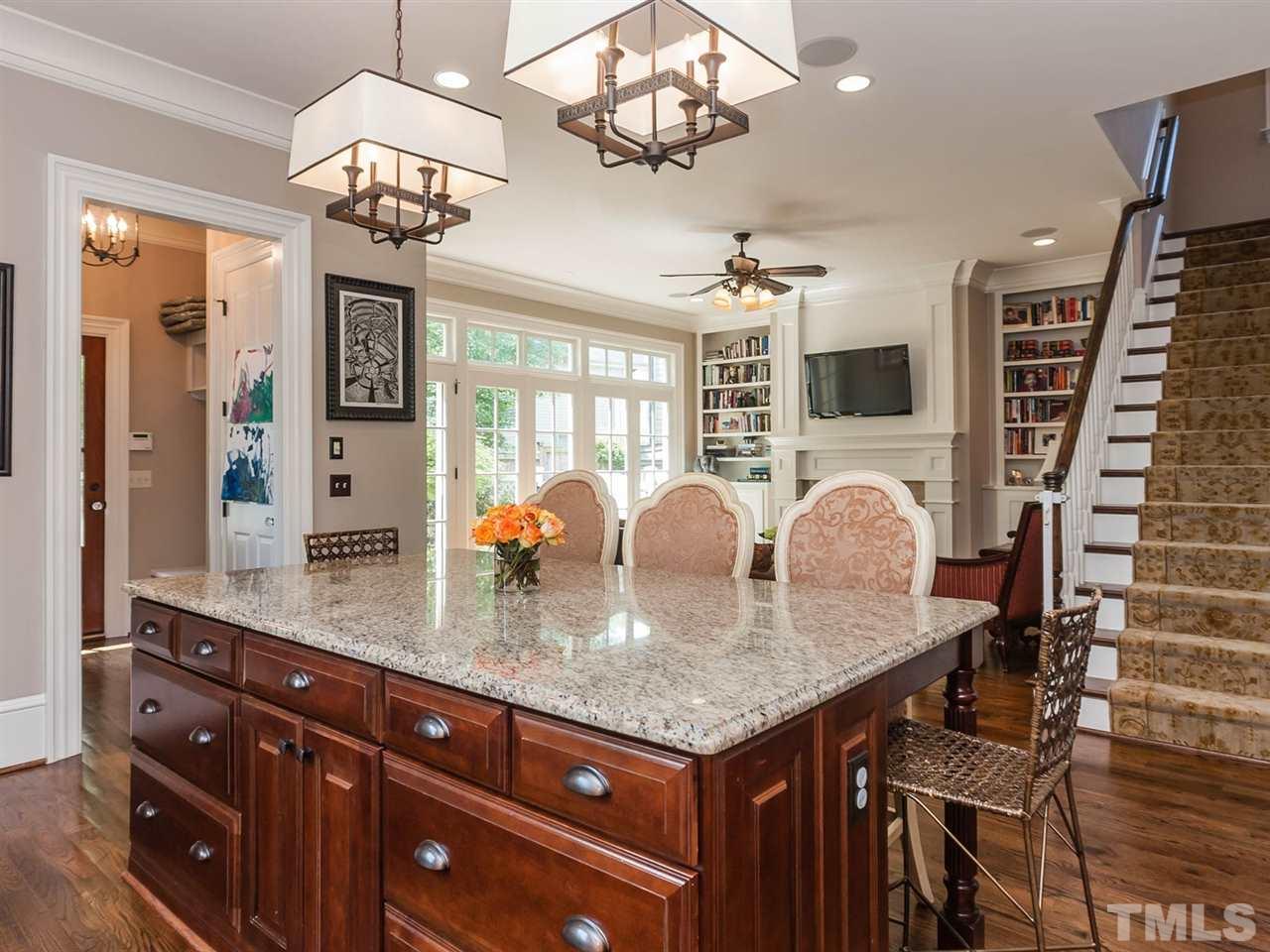 416 Wayne Drive Raleigh, NC 27608 - Photo 10 of 25 a view of kitchen and dining area