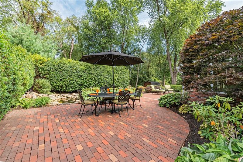 129 Rockingham Lane Canonsburg, PA 15317 - Photo 23 of 25 Retreat to your Private Oasis with a babbling waterfall and pond!