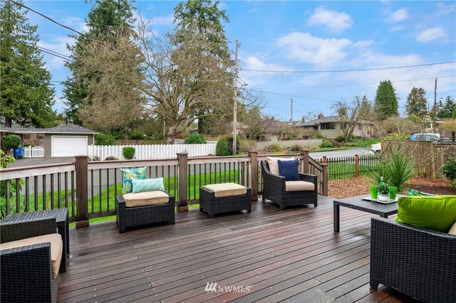 a view of a house with a patio