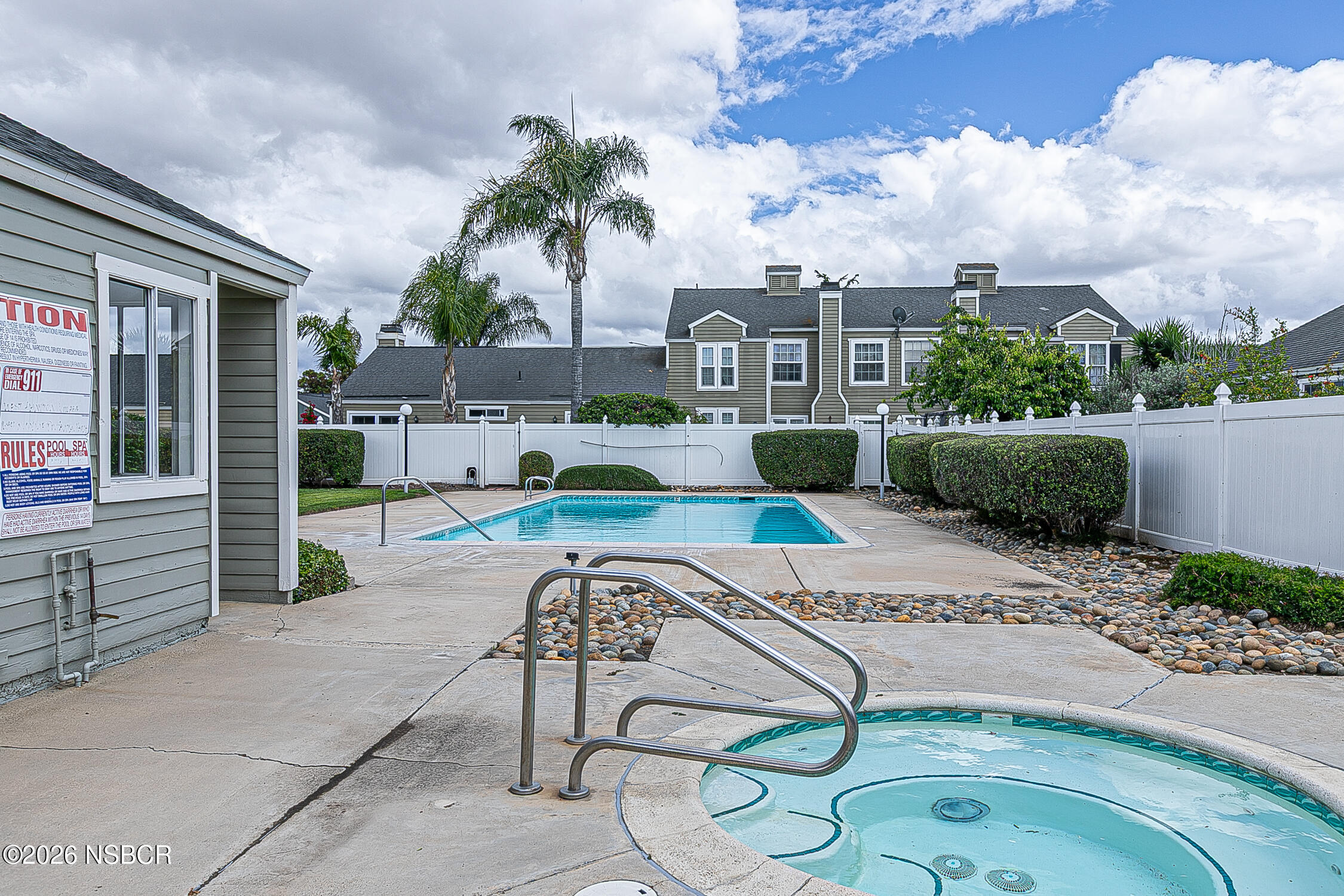 712 Pebble Beach Place Santa Maria, CA 93454 - Photo 31 of 31 a swimming pool with outdoor seating yard and barbeque oven