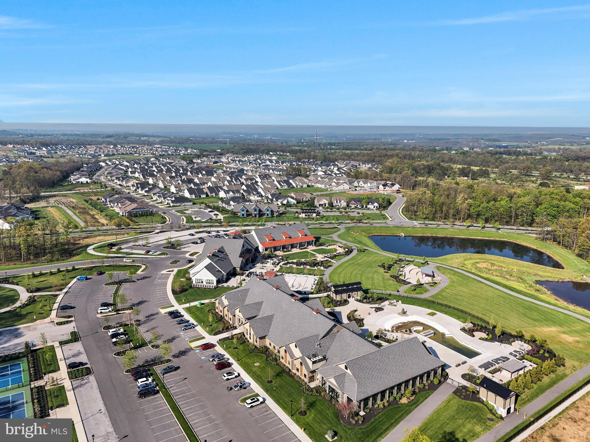 182 Rustic Wood Drive Gettysburg, PA 17325 - Photo 85 of 101 an aerial view of a city with lots of residential buildings in ocean