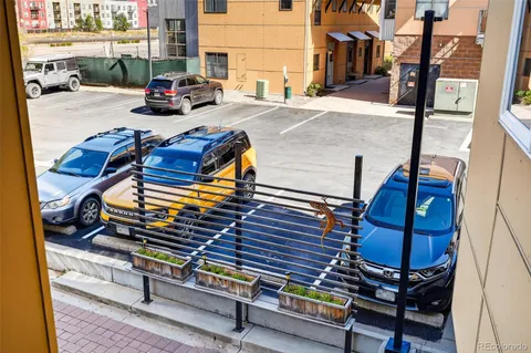 a view of a building with many windows