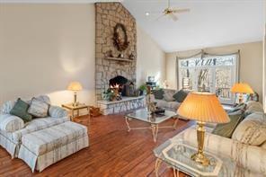 335 Red Oak Court, Unit 335 Monroeville, PA 15146 - Photo 11 of 50 a living room with furniture and a fireplace