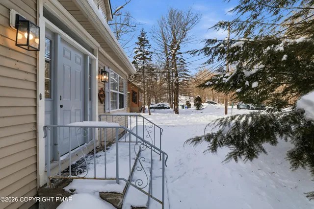 a view of outdoor space and deck