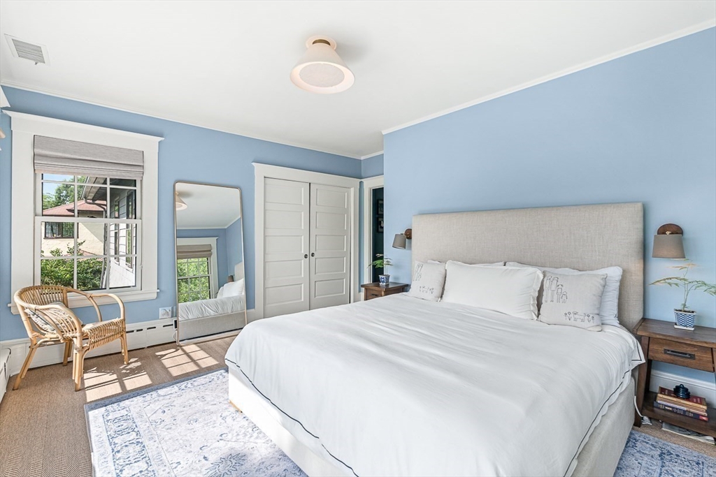 9 Lakeview Terrace Winchester, MA 01890 - Photo 21 of 42 a bedroom with a bed and a large window