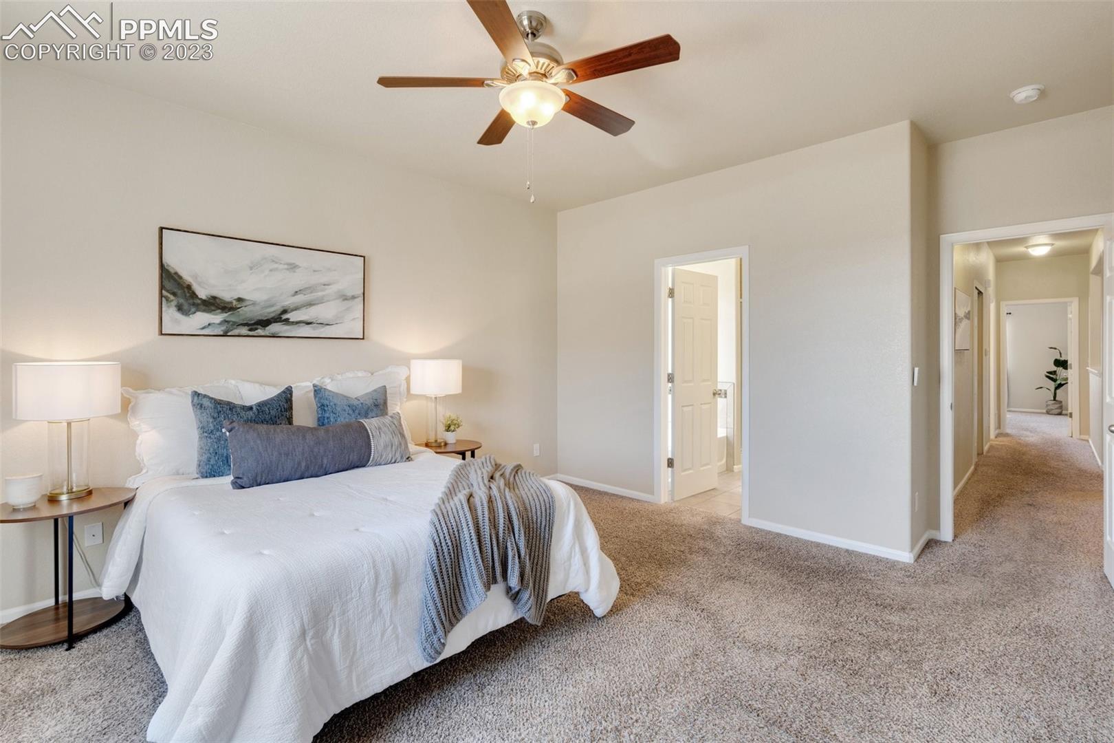 7040 Red Cardinal Loop Colorado Springs, CO 80908 - Photo 10 of 28 Primary Bedroom