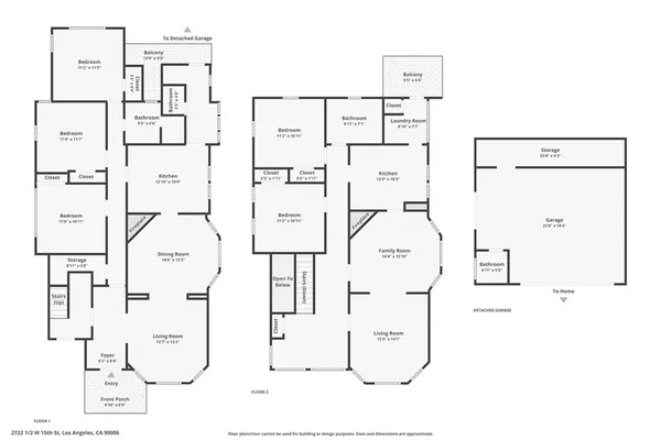 $1,499,000 | 2722 West 15th Street, Los Angeles, CA 90006