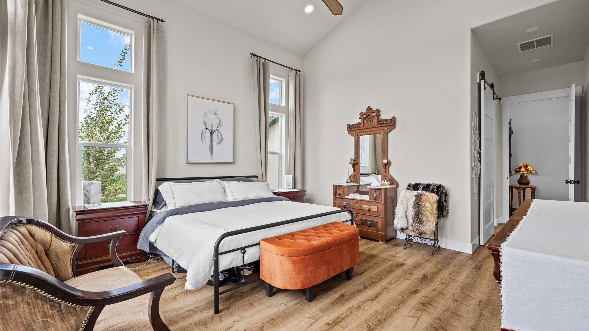 1730 Stremel Creek Fruita, CO 81521 - Photo 17 of 42 a room with bed and a chair